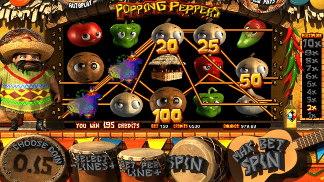 Бонусная игра Paco And Popping Peppers 3