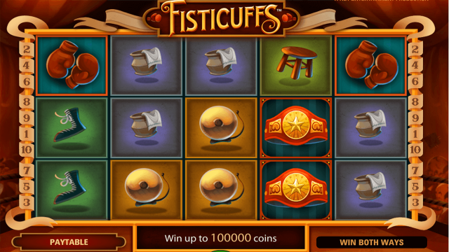 Игровой интерфейс Fisticuffs 1