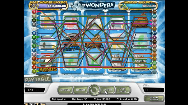 Игровой интерфейс Icy Wonders 4