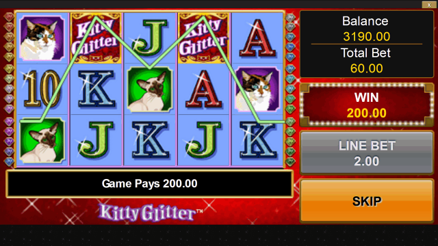 Бонусная игра Kitty Glitter 5