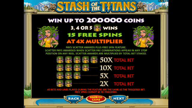 Бонусная игра Stash Of The Titans 9