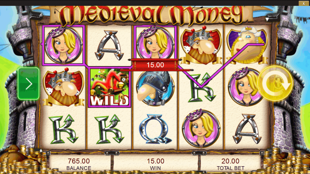 Бонусная игра Medieval Money 6