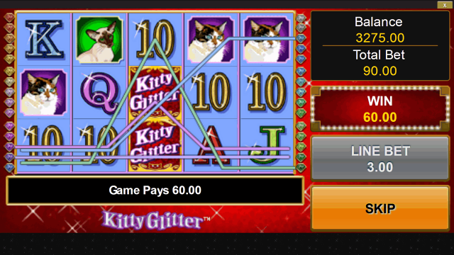 Бонусная игра Kitty Glitter 9