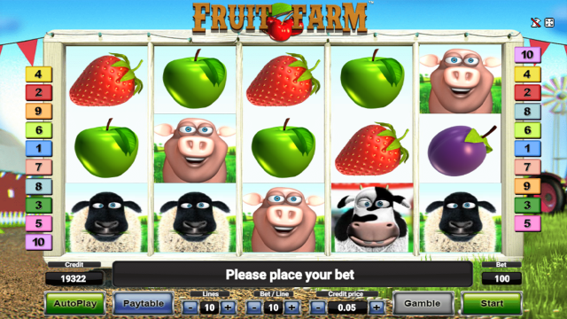 Бонусная игра Fruit Farm 14