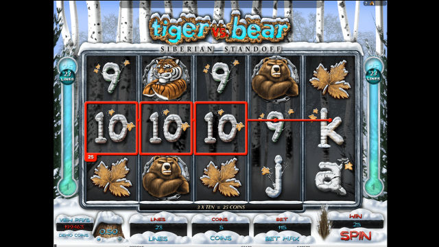 Бонусная игра Tiger Vs Bear 10