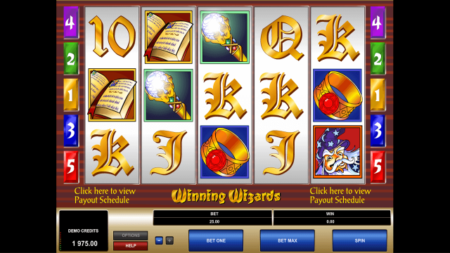 Бонусная игра Winning Wizards 1