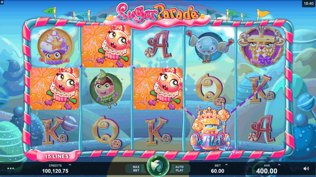 Бонусная игра Sugar Parade 6