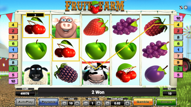 Игровой интерфейс Fruit Farm 13