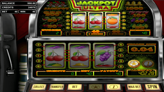 Бонусная игра Jackpot Ultra 3