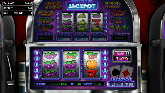 Характеристики слота Mega Jackpot 2