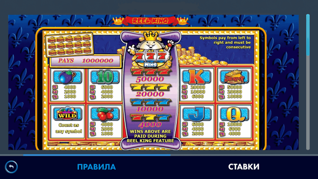 Характеристики слота Reel King 9