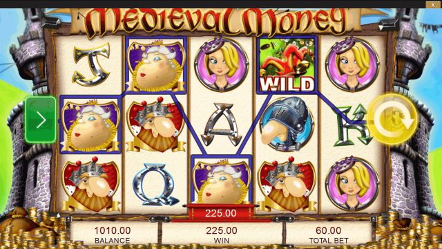 Бонусная игра Medieval Money 3