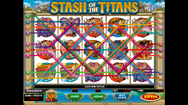 Игровой интерфейс Stash Of The Titans 5