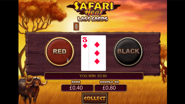 Бонусная игра Safari Heat 6