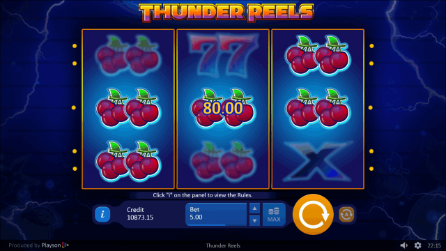 Бонусная игра Thunder Reels 7