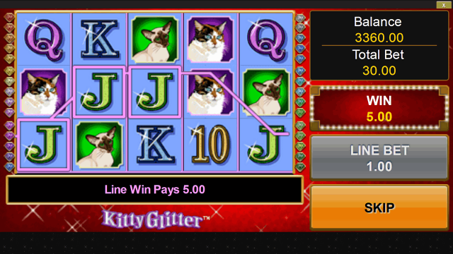 Характеристики слота Kitty Glitter 8