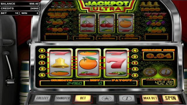 Бонусная игра Jackpot Ultra 4