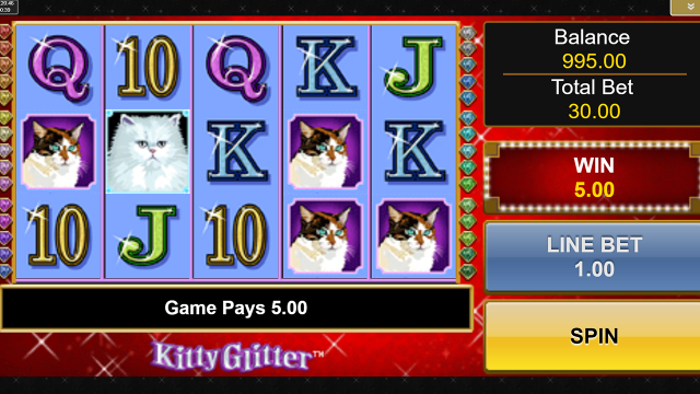 Бонусная игра Kitty Glitter 11