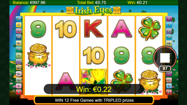 Бонусная игра Irish Eyes 4