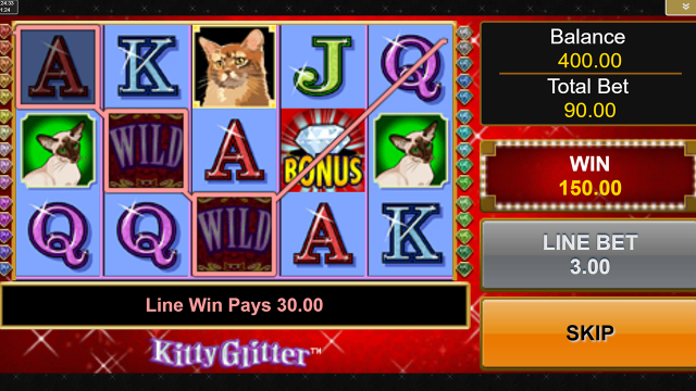 Бонусная игра Kitty Glitter 18