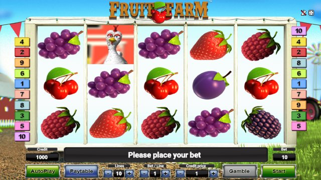 Бонусная игра Fruit Farm 11