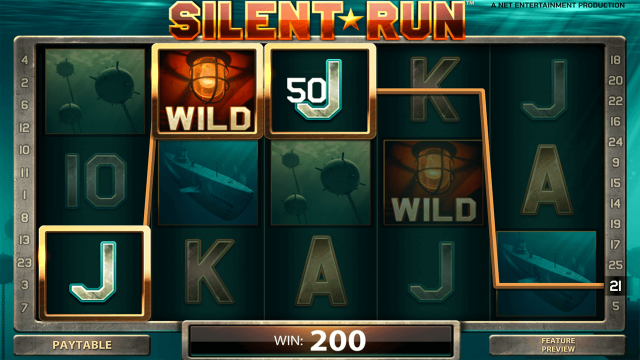 Бонусная игра Silent Run 2