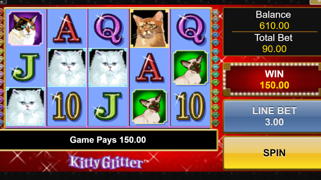 Игровой интерфейс Kitty Glitter 19