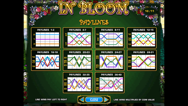 Игровой интерфейс In Bloom 9