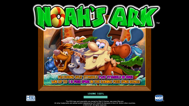 Бонусная игра Noah's Ark 1