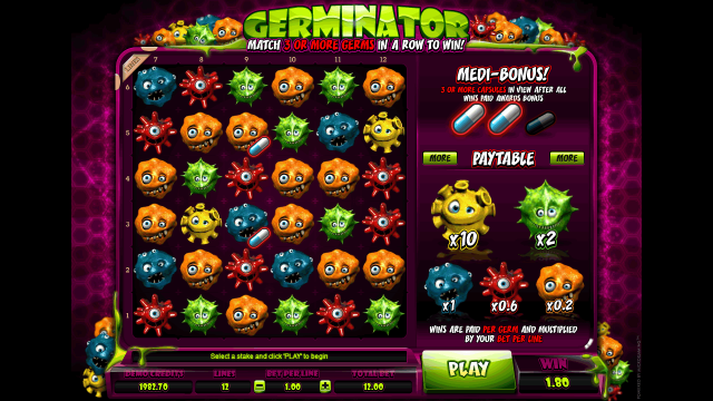 Бонусная игра Germinator 7