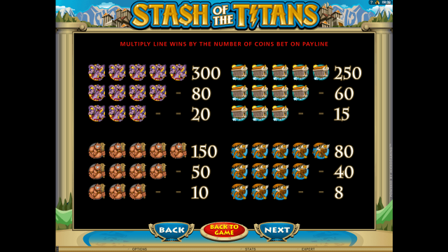 Бонусная игра Stash Of The Titans 7