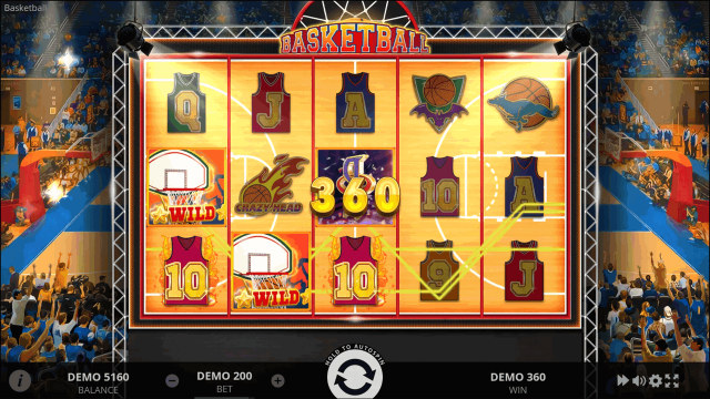 Характеристики слота Basketball 9