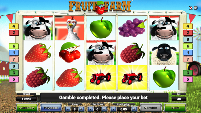 Игровой интерфейс Fruit Farm 19