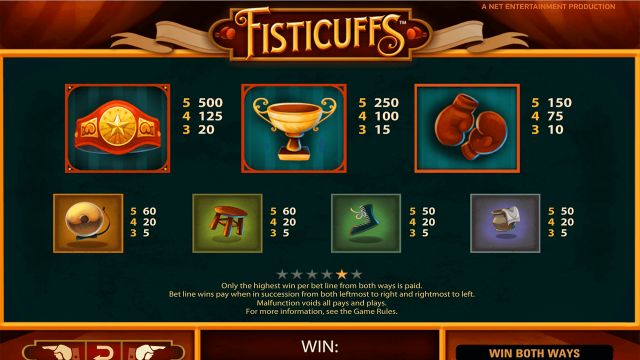 Бонусная игра Fisticuffs 9