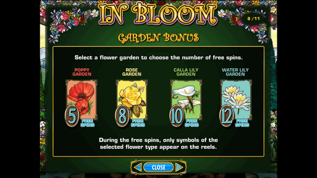 Игровой интерфейс In Bloom 7