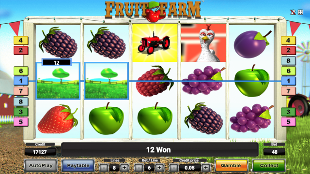 Игровой интерфейс Fruit Farm 16